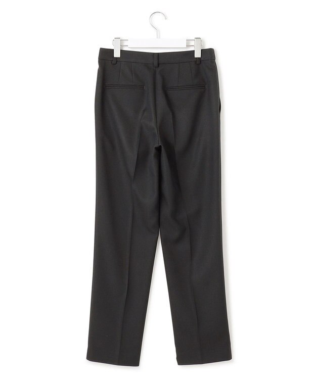 23区 L 【CLASSY.1月号掲載/洗える】ウールライクカルゼ テーパード パンツ ネイビー系