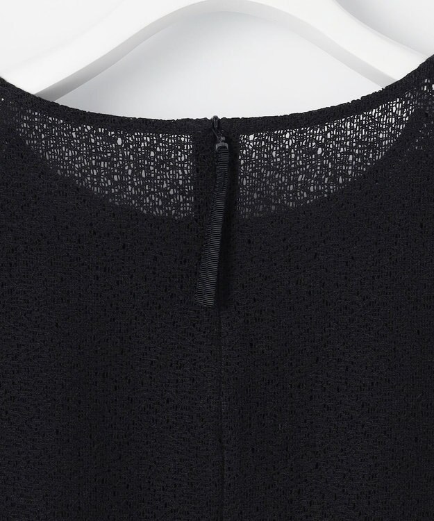 自由区 S テクスチャージャージーレーシー カットソー ネイビー