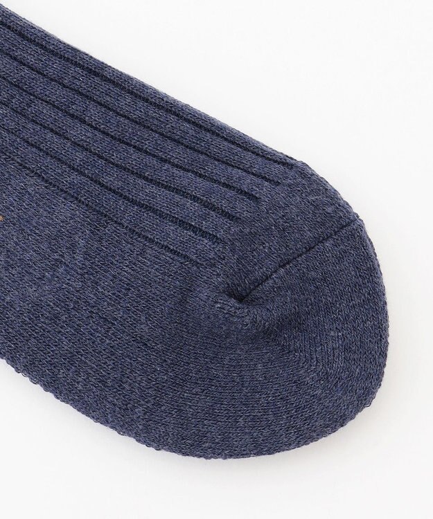 J.PRESS MEN 【カジュアル】リブソックス ネイビー系