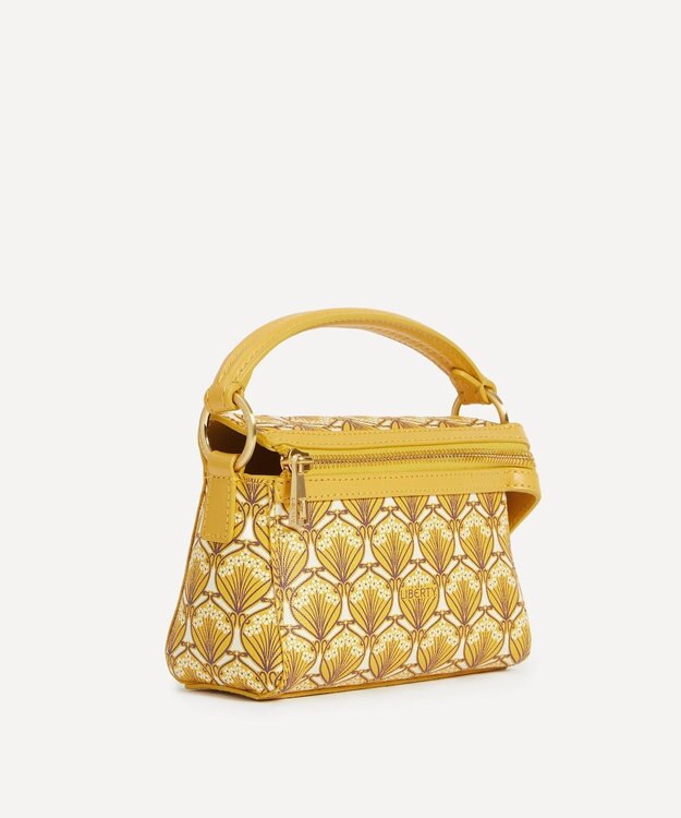 LIBERTY. アイフィス イエロー ナノ ヴァリース クロスボディ バッグ ダークイエロー