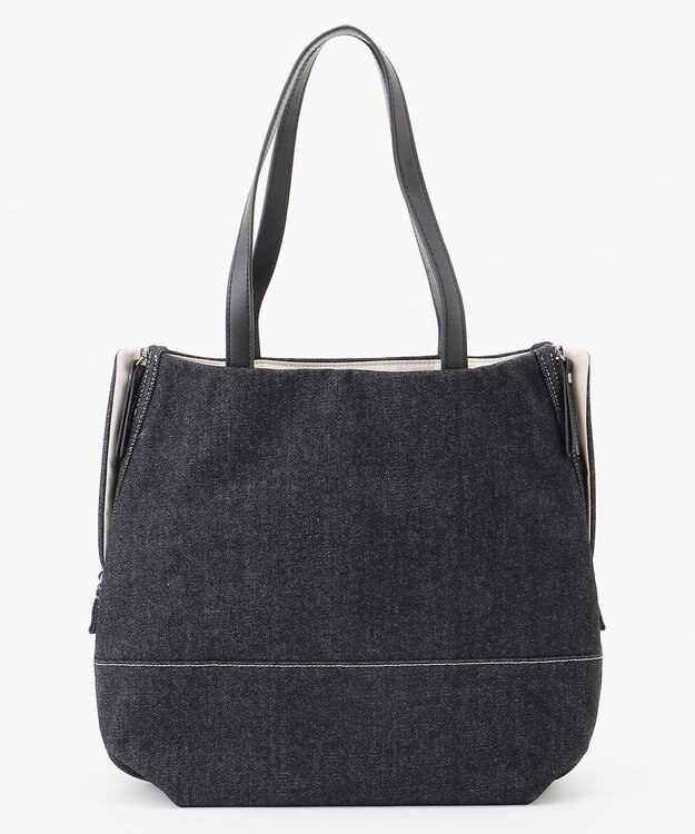 Y'SACCS デニムトートバッグ　Mサイズ ネイビー