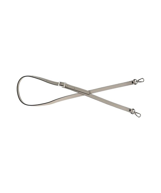 INTER-CHAUSSURES 【RIPANI】サイドフリルホーボーバッグ・ミディ ライトグレー