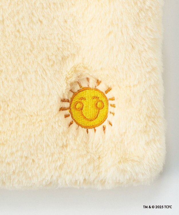 MOONBAT Care Bears(ケアベア) フェイクファーサコッシュ 手洗い可能 バッグ ライトイエロー