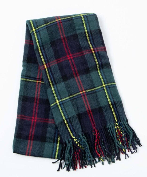 WEGO 【ユニセックス着用ITEM】大判ストール グリーン