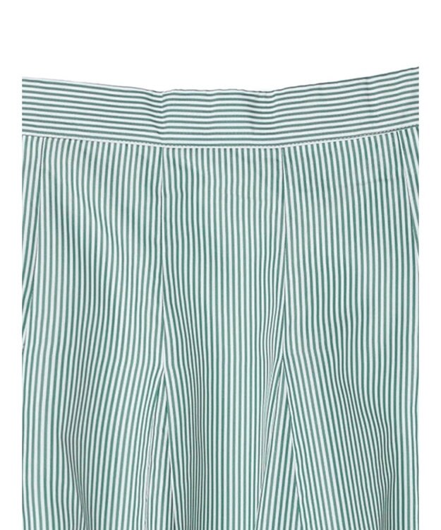 Green Parks ・ＳＵＧＡＲ　ＳＰＯＯＮ　ストライプフレアスカート Green