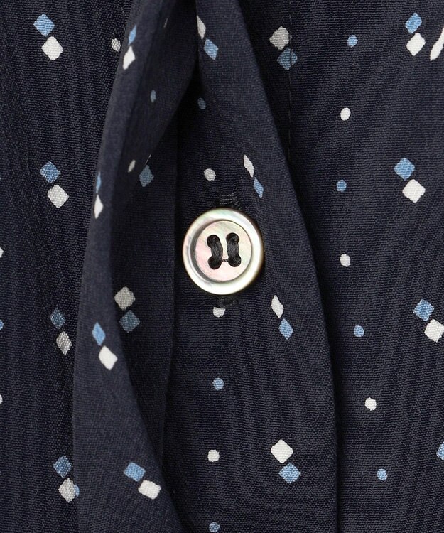 J.PRESS LADIES 幾何プリント カットソー ネイビーベース系5