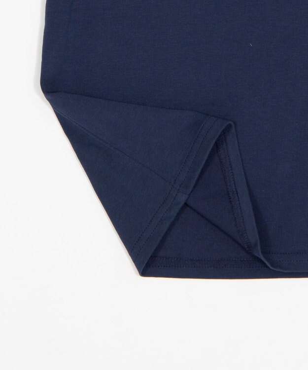 WEGO シャツドッキング刺繍T ネイビー
