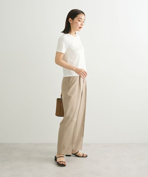 Green Parks ・swing by パールロゴTEE Off White