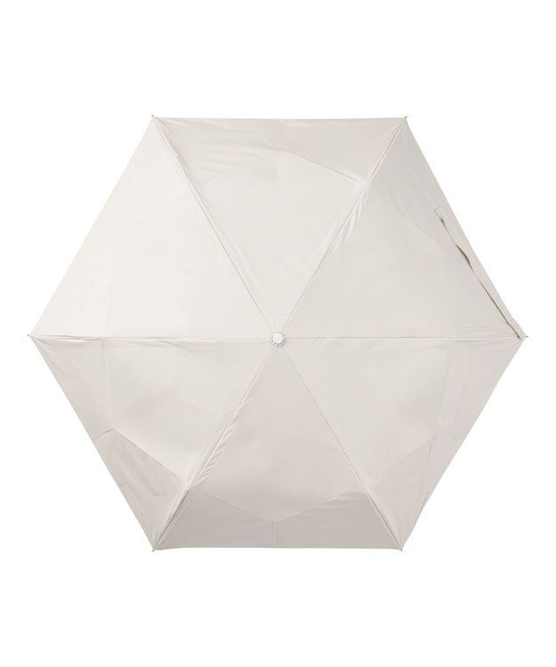 MOONBAT 【遮光100％/晴雨兼用】kowaza コワザ ライトウェイトカーボン プレーン 折りたたみ傘 簡単に畳める傘 コンパクト 50cm ベージュ