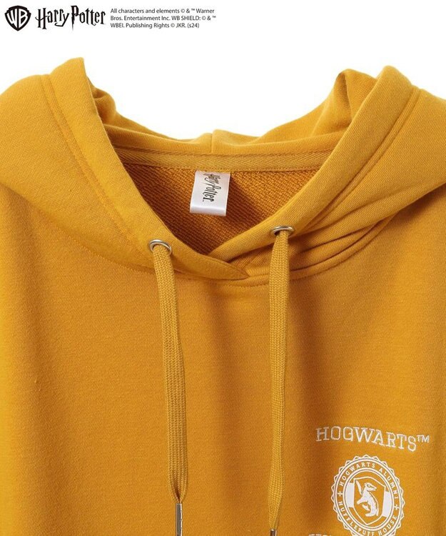 Green Parks ハリー・ポッター／袖口ライン裏毛フーディー Yellow