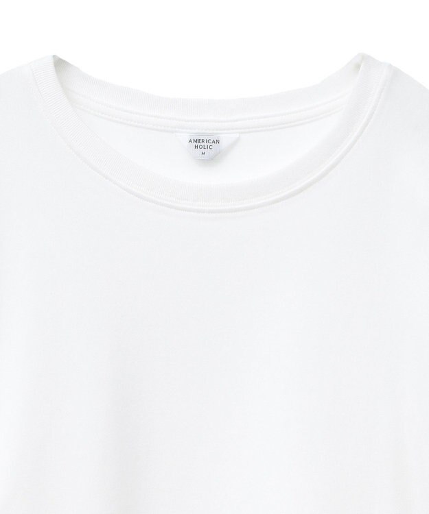 AMERICAN HOLIC ラウンドカットプルオーバー Off White