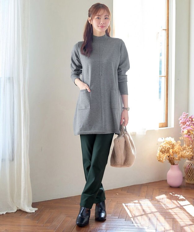 Tiaclasse 涙型ラリエットネックレス シルバー