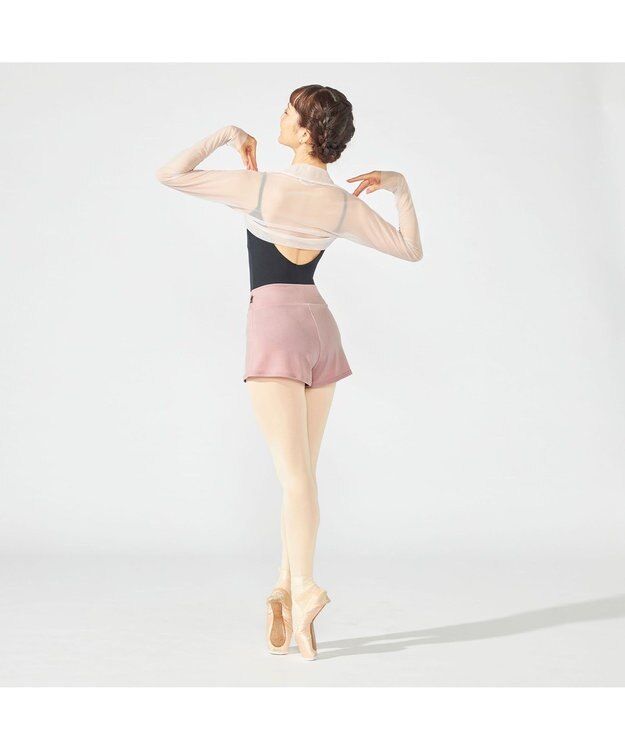 Chacott ショートパンツ グレイッシュローズ