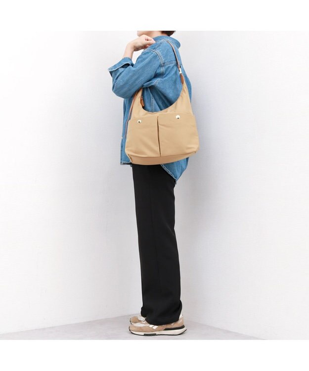 UNBILLION カカトゥ kakatoo / ダブルポケットワンショルダー ベージュ