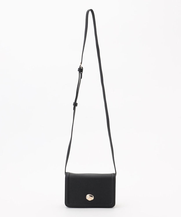 ANY ウォレットミニショルダーバッグ ブラック