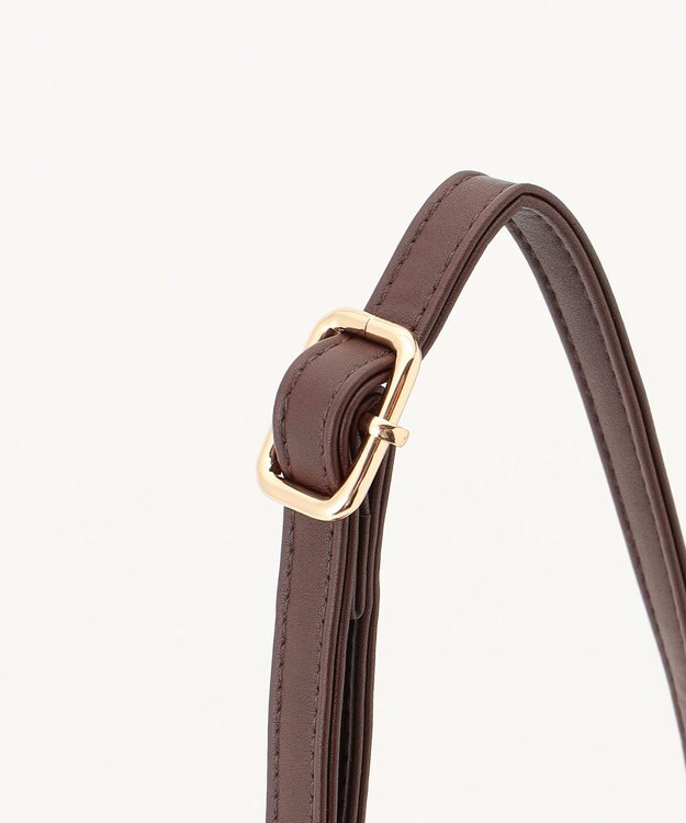 LA BAGAGERIE 【MONICA】キルティングショルダーバッグ グレー