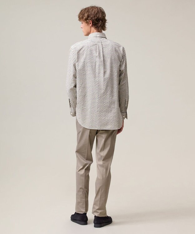 J.PRESS MEN ガーメントダイオックスフォード シャツ / B.D . イエロー系3