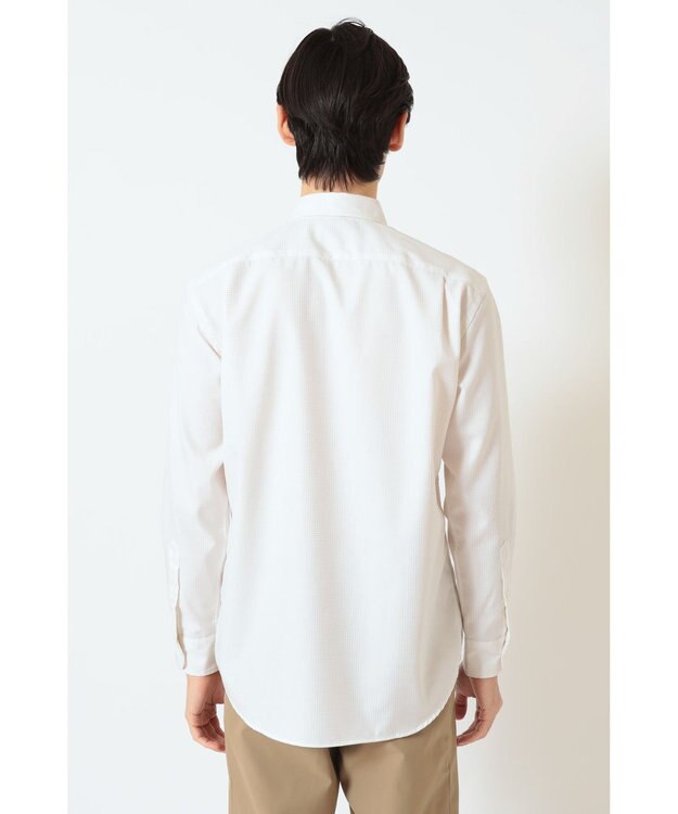 DAKS リンクルフリー コットンカットドビーシャツ ベージュ