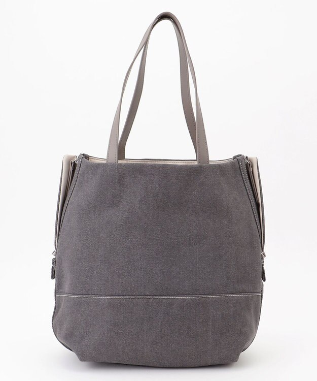 Y'SACCS デニムトートバッグ　Mサイズ グレー