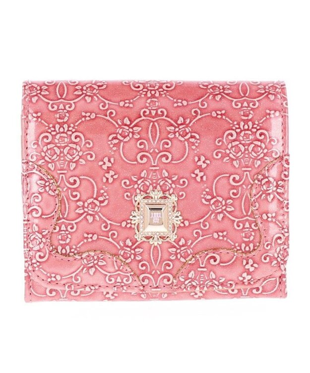 ANNA SUI ルーミー 二つ折り財布 ピンク
