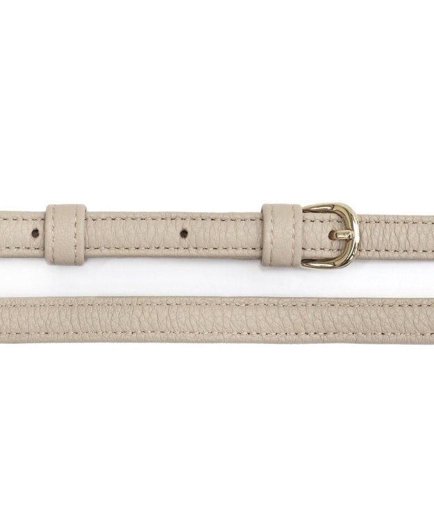 IBIZA アニマーダ　牛革　スマートフォンポシェット（フクロウ） ライトグレー