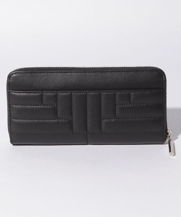 LANVIN en Bleu ベルシー ラウンドファスナー長財布 ブラック