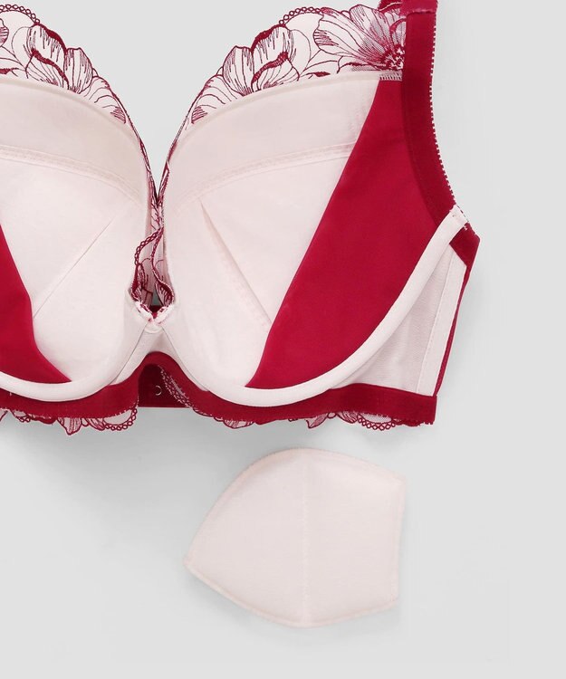 San-ai Resort（三愛水着楽園） エレガントコレクション【2409】単品ブラHIカップ 【northerly】 ボルドー