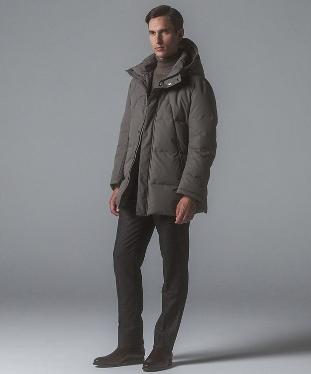 GOTAIRIKU 3ピースセットアップ対応【あたたかい】RENEWOOL ウールパンツ ダークブラウン系8