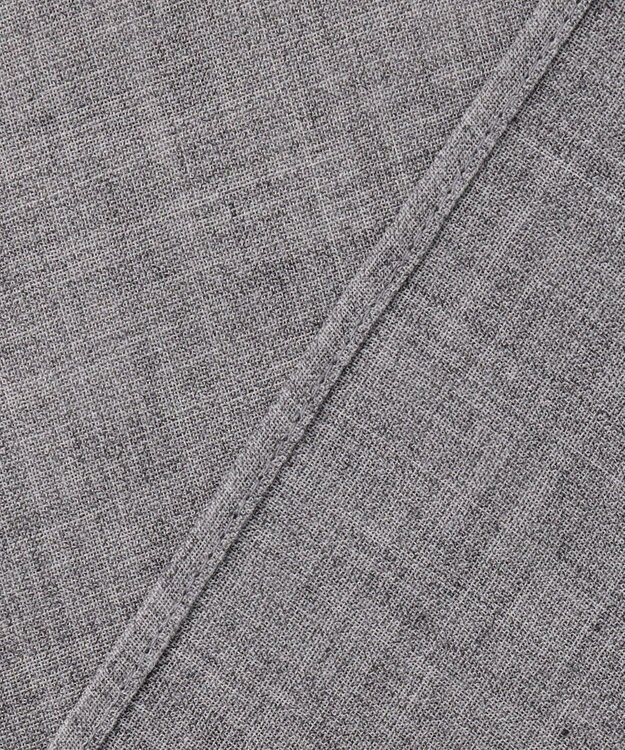 #Newans 【前後着用可能】【高山都さんコラボ】ビッグカラー２WAYブラウス グレー