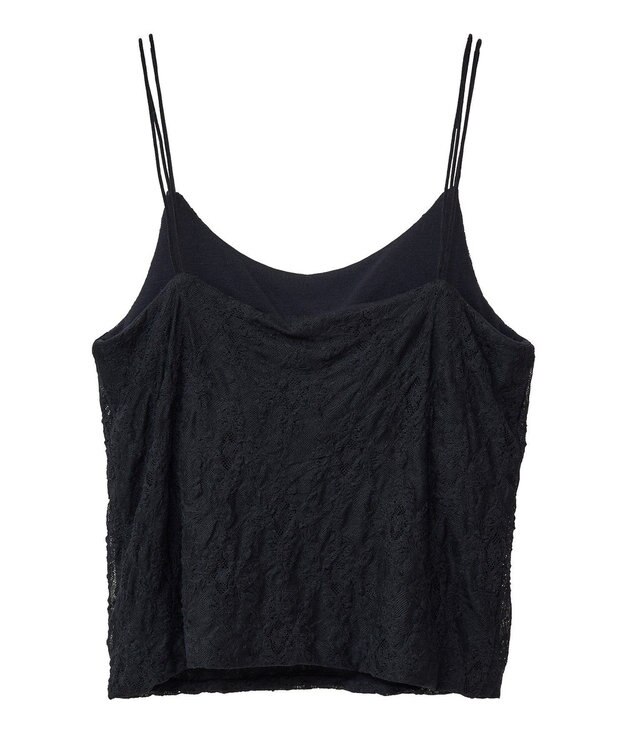 Green Parks ■ＥＳＣＡＲ　レースキャミソール（カップ付） Black