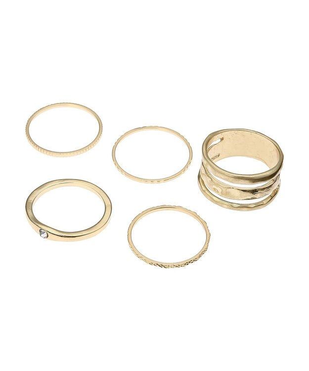 AMERICAN HOLIC ５ＳＥＴリング Gold