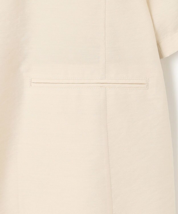 23区 【Oggi6月号掲載/速乾性/接触冷感】シアータンブラー ハーフスリーブ ジャケット ベージュ系