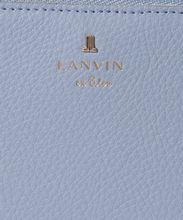 LANVIN en Bleu メラニー キーリング付きマルチケース ブルー