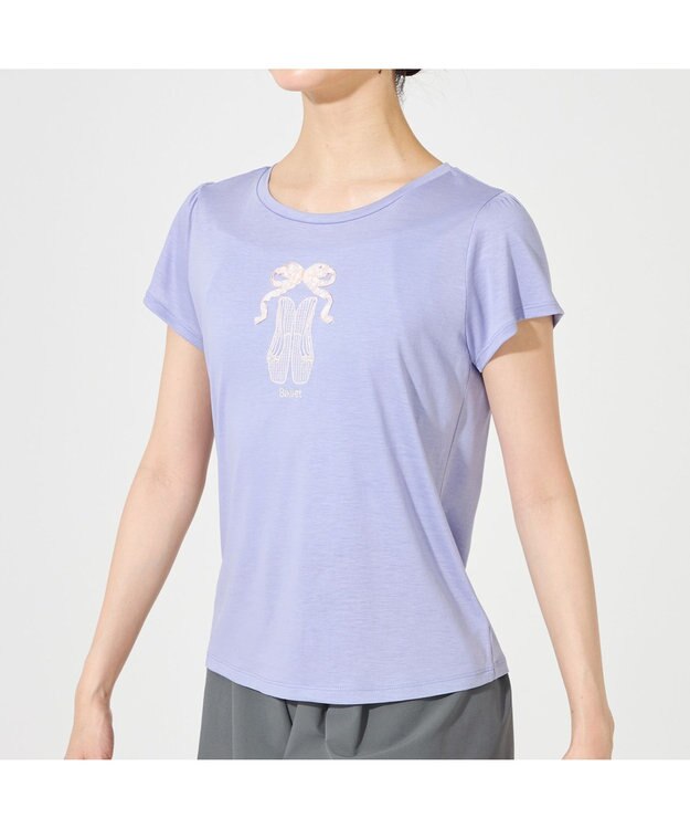 Chacott Tシャツ ヒヤシンス