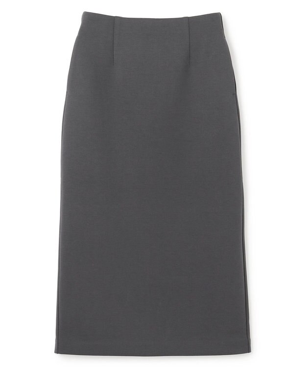 UNFILO 【野呂佳代さん着用】BEAUTY FORM JERSEY Iラインスカート チャコール