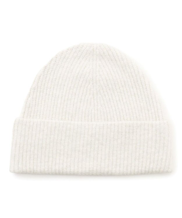 UNFILO 【WEB/一部店舗限定】ふわふわニット キャップ グレージュ