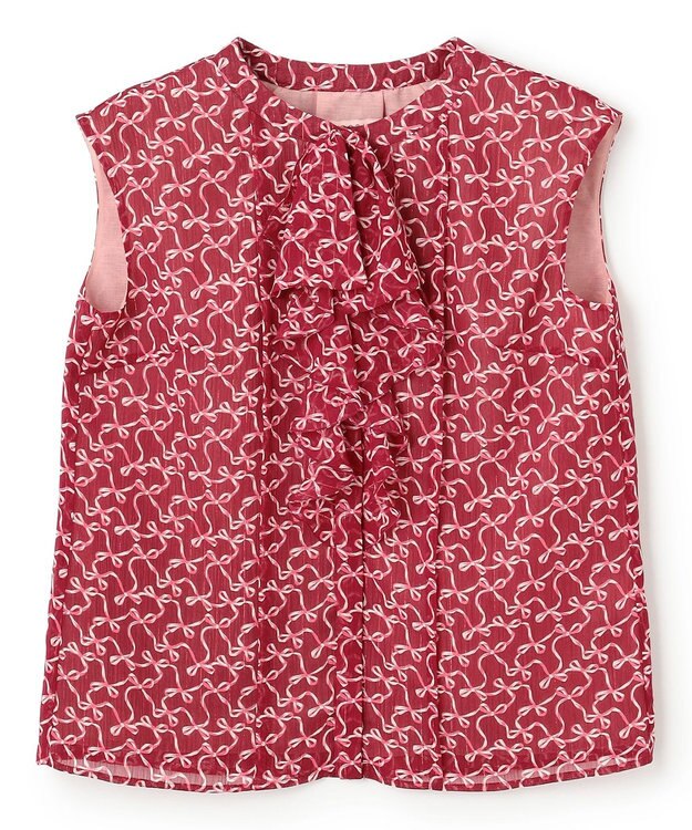 TOCCA 【美人百花掲載】【消臭】RIBBON AND RIBBON ブラウス ワイン系5