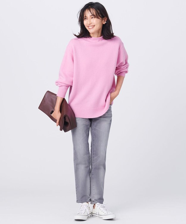 23区 23区DENIM ボーイフィット パンツ [WEB限定]グレー系