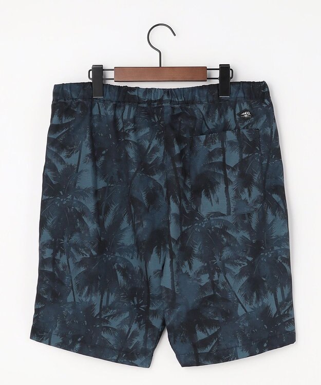 JOSEPH ABBOUD MOUNTAIN 【速乾/軽量/ストレッチ】ライトスラブボタニカルプリント  イージーショーツ ネイビー系5