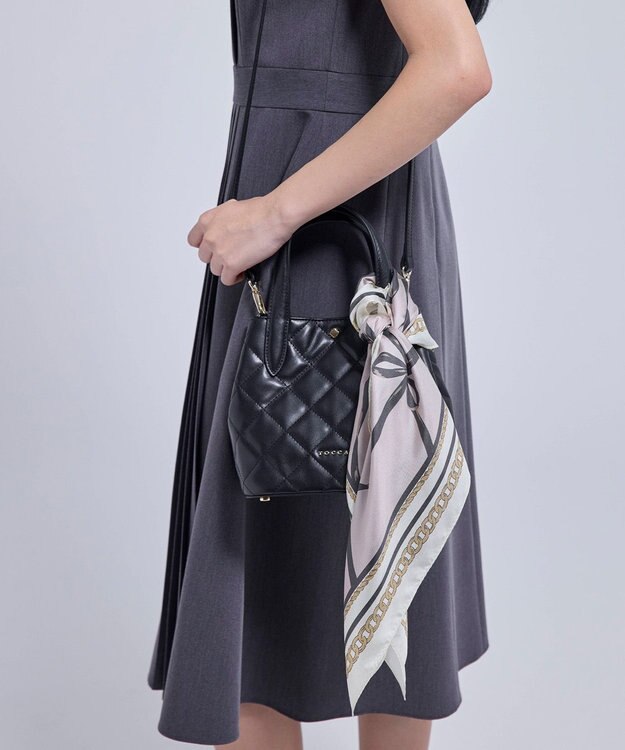 TOCCA SUGAR CUBE 2WAY BAG ショルダーバッグ ブラック系