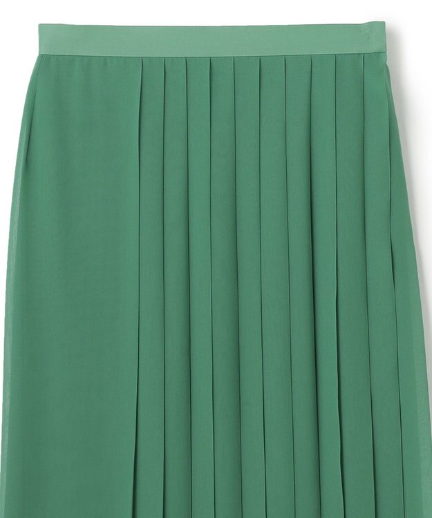 BEIGE， PARM / プリーツスカート Green