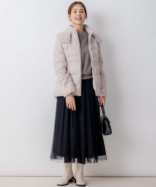 組曲 FOXミックス ニット ブラウン系