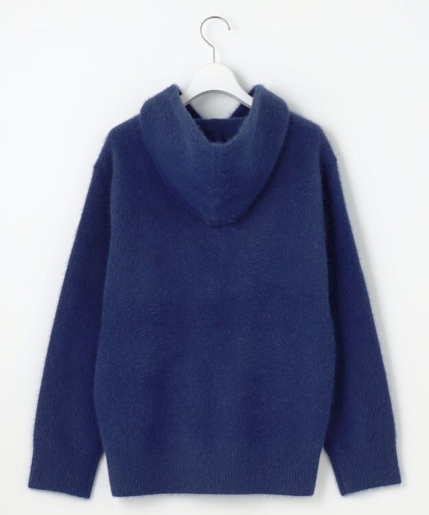 自由区 フォックスウール フーディー ブルー