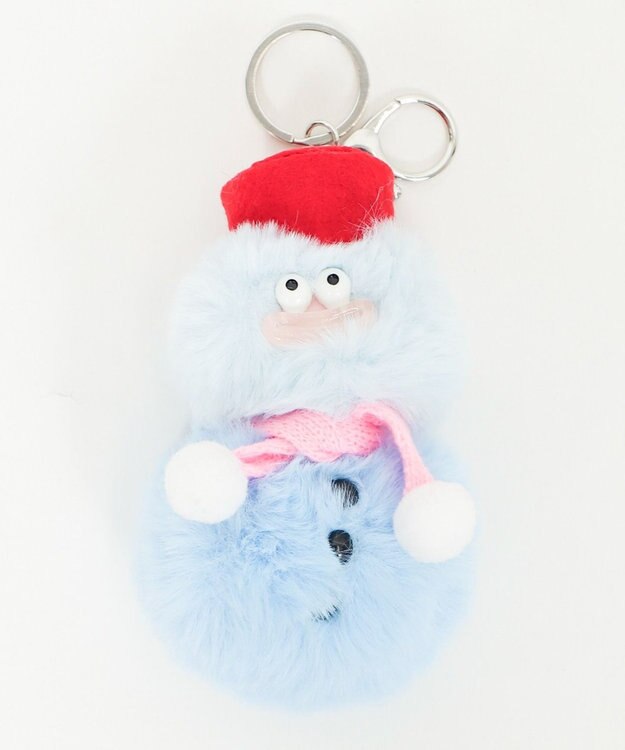 WEGO BIG雪だるまモンスターぬいぐるみキーホルダー ブルー