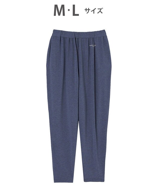 tsumori chisato SLEEP ツモリチサト ボトムス ロングパンツ ルームウェア 綿混(本体) ストレッチ素材 薄手 テーパードシルエット tsumori chisato SLEEP UOX556 /ワコール コン