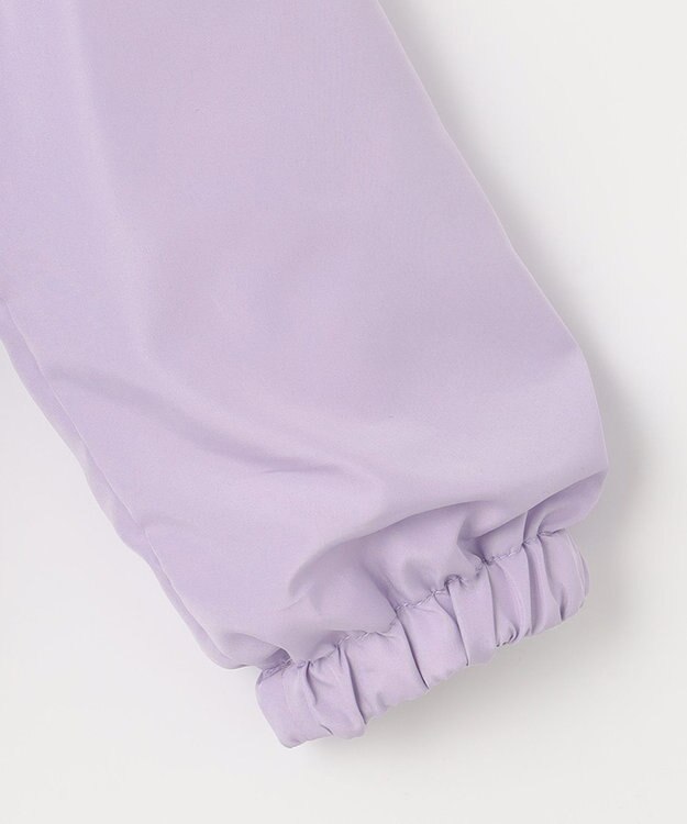 ANY KIDS フード取り外し リバーシブル ブルゾン ラベンダー