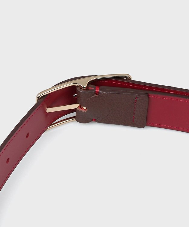 Paul Smith リバーシブル カラーベルト ダークブラウン