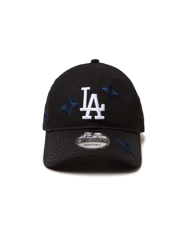 WEGO 【ユニセックス着用ITEM】NEWERA　920　MLB　FLOWER　EMB ブラック