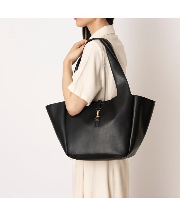 UNBILLION カシュカシュ cachecache / 軽量ビッグトートバッグ ブラック