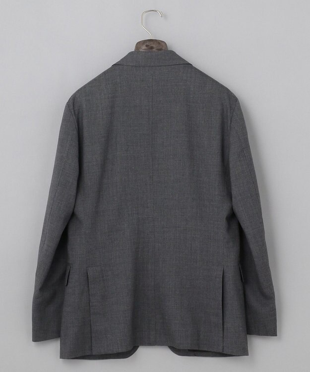 GOTAIRIKU 【AIRY MOVE / セットアップ対応】ウォッシャブルウールトロピカル セットアップジャケット ライトグレー系